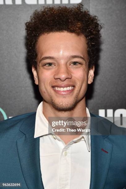 Damon J. Gillespie attends the screening of "Hotel Artemis" at Quad Cinema on May 29, 2018 in New York City.