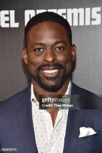Sterling K. Brown attends the screening of "Hotel Artemis" at Quad Cinema on May 29, 2018 in New York City.