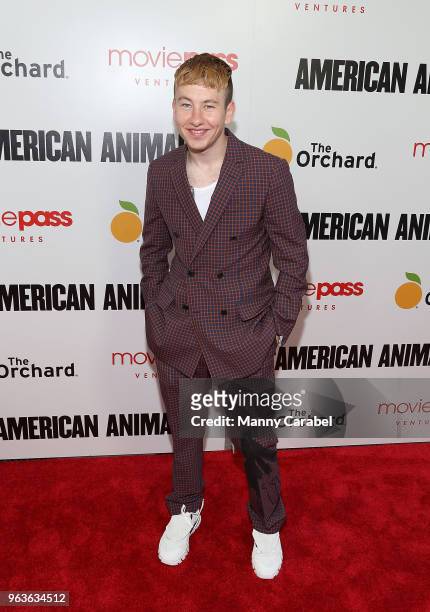 Barry Keoghan attends the New York Premiere of "American Animals" at Regal Union Square on May 29, 2018 in New York City.