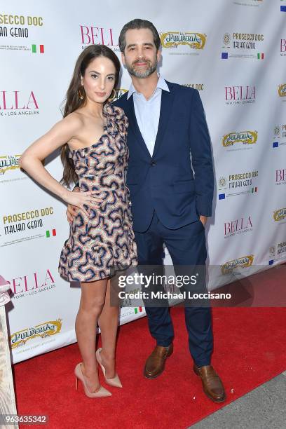 Singer and cover model Alexa Ray Joel and her fiance, restauranteur Ryan Gleason attend Bella New York magazine's beauty cover launch at La Pulperia...