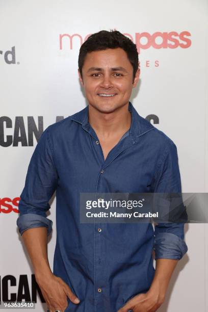 Arturo Castro attends the New York Premiere of "American Animals" at Regal Union Square on May 29, 2018 in New York City.