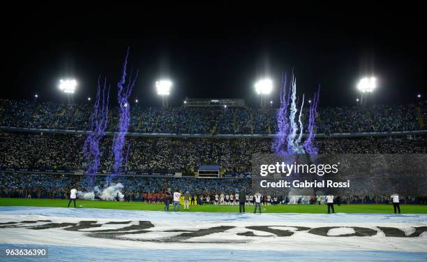General view prior an international friendly match between Argentina and Haiti at Alberto J. Armando Stadium on May 29, 2018 in Buenos Aires,...
