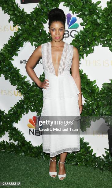 Susan Kelechi Watson attends the 20th Century Fox Television and NBC's "This Is Us" FYC event held at The Theatre at Ace Hotel on May 29, 2018 in Los...