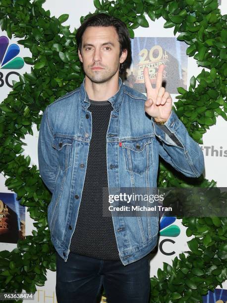 Milo Ventimiglia attends the 20th Century Fox Television and NBC's "This Is Us" FYC event held at The Theatre at Ace Hotel on May 29, 2018 in Los...