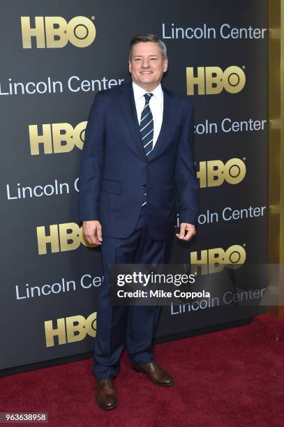 Chief content officer for Netflix Ted Sarandos attends Lincoln Center's American Songbook Gala at Alice Tully Hall on May 29, 2018 in New York City.