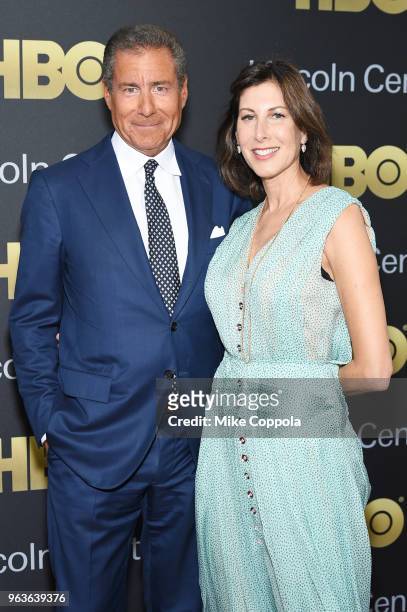 Gala honoree Richard Plepler and Lisa Plepler attend Lincoln Center's American Songbook Gala at Alice Tully Hall on May 29, 2018 in New York City.