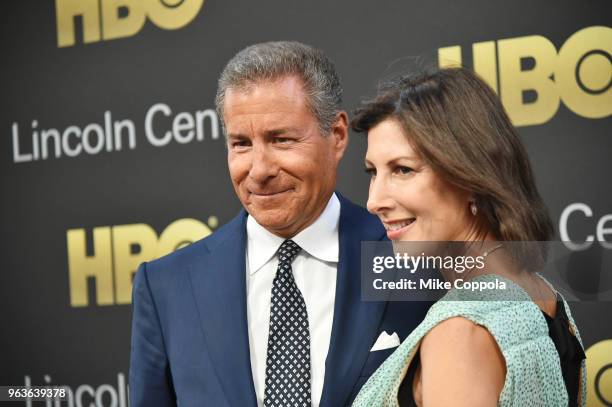 Gala honoree Richard Plepler and Lisa Plepler attend Lincoln Center's American Songbook Gala at Alice Tully Hall on May 29, 2018 in New York City.