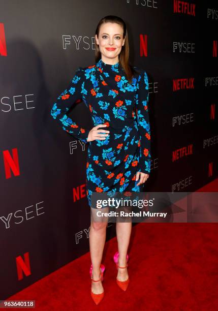 Gillian Jacobs attends Comediennes: In Conversation at Netflix FYSEE at Raleigh Studios on May 29, 2018 in Los Angeles, California.