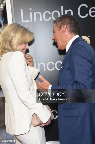 Diane Sawyer and event honoree, Chairman & CEO of HBO Richard Plepler attend the 2018 Lincoln Center American Songbook gala honoring HBO's Richard...