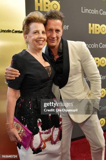 Gala co-chairs Adrienne Arsht and Bruce Bozzi attend Lincoln Center's American Songbook Gala at Alice Tully Hall on May 29, 2018 in New York City.