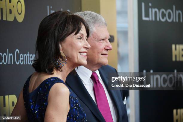 Chair of Lincoln Center for the Performing Arts Katherine G. Farley and gala co-chair Jerry I. Speyer attend Lincoln Center's American Songbook Gala...