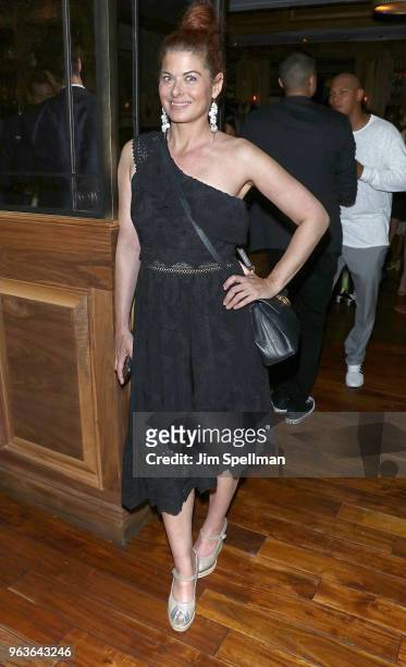 Actress Debra Messing attends the screening after party for "Hotel Artemis" hosted by Global Road Entertainment with The Cinema Society at the...