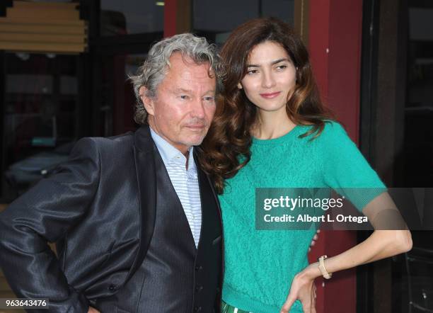 Actor John Savage and actress Blanca Blanco attend the 40th Anniversary Screening Of "The Deer Hunter" held at Ahrya Fine Arts Movie Theater on May...