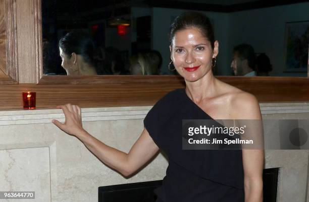 Actress/musician Jill Hennessy attends the screening after party for "Hotel Artemis" hosted by Global Road Entertainment with The Cinema Society at...