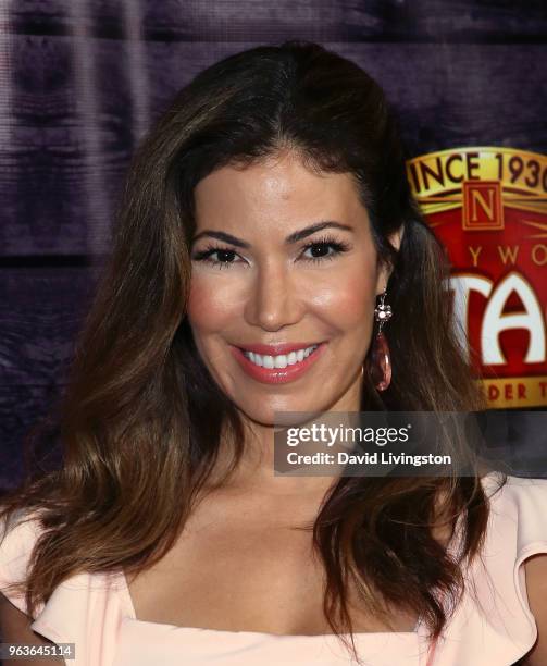 Actress Iris Almario attends "The Color Purple" Los Angeles engagement celebration at the Hollywood Pantages Theatre on May 29, 2018 in Hollywood,...