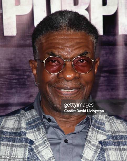 Actor Keith David attends "The Color Purple" Los Angeles engagement celebration at the Hollywood Pantages Theatre on May 29, 2018 in Hollywood,...