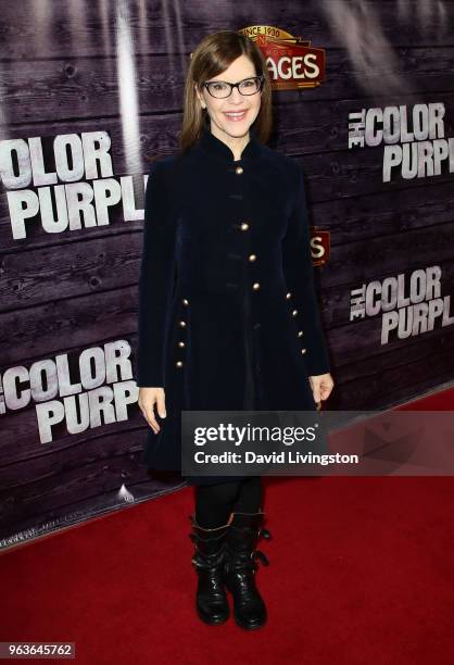 Singer Lisa Loeb attends "The Color Purple" Los Angeles engagement celebration at the Hollywood Pantages Theatre on May 29, 2018 in Hollywood,...