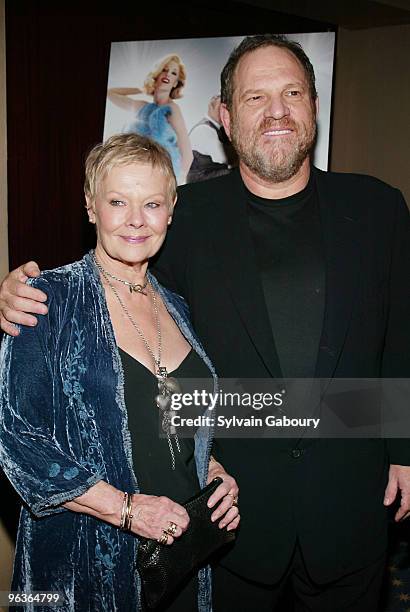 Dame Judi Dench, Harvey Weinstein