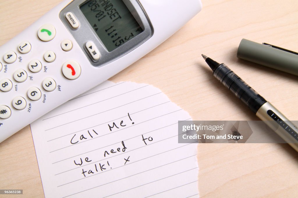 Sticky Note Call Me Postit Note Call Me High-Res Stock Photo - Getty Images
