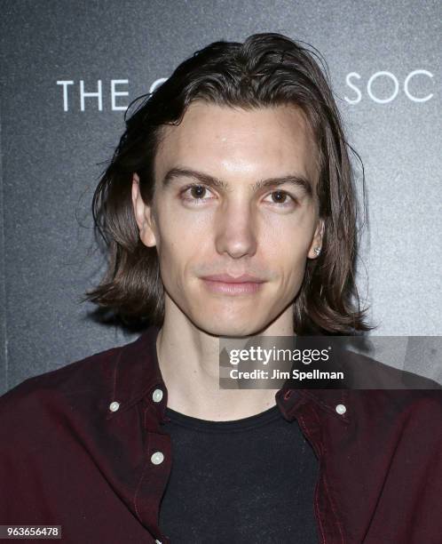 Ian Mellencamp attends the screening of "Hotel Artemis" hosted by Global Road Entertainment with The Cinema Society at the Quad Cinema on May 29,...