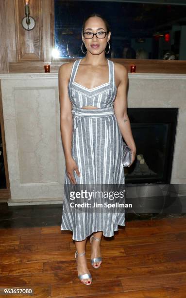 Actress Margot Bingham attends the screening after party for "Hotel Artemis" hosted by Global Road Entertainment with The Cinema Society at the...