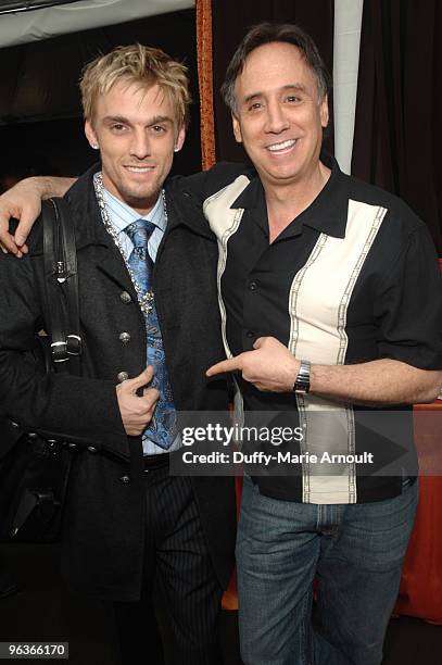 Musician Aaron Carter attends the 52nd Annual GRAMMY Awards GRAMMY Gift Lounge Day 2 held at the at Staples Center on January 29, 2010 in Los...
