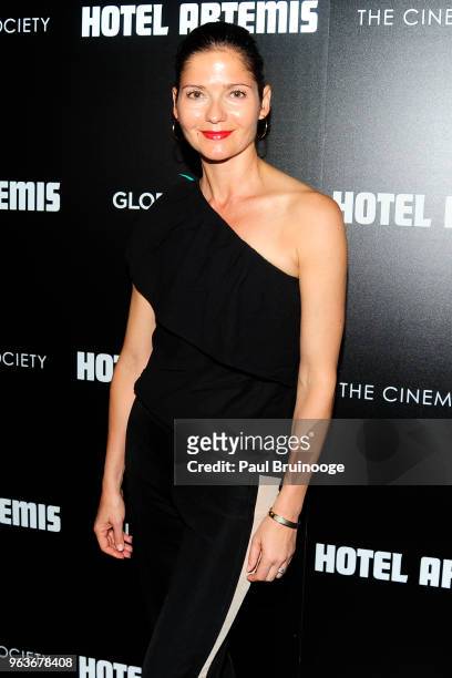 Jill Hennessy attends Global Road Entertainment With The Cinema Society Host A Screening Of "Hotel Artemis" at Laduree Soho on May 29, 2018 in New...