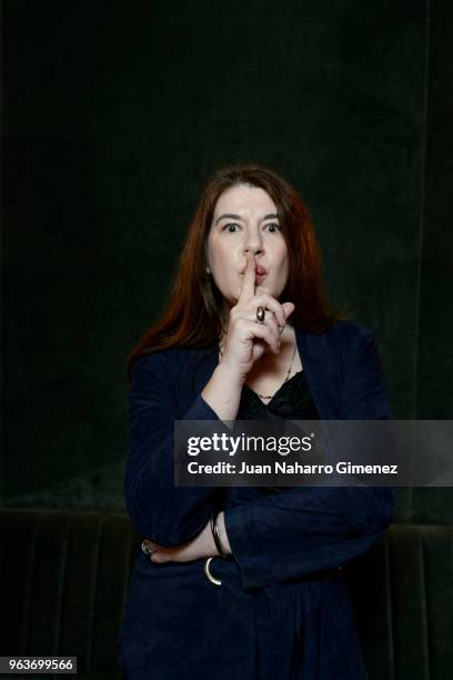 Valerie Tasso poses during a portrait session at Sala Equis on May 30, 2018 in Madrid, Spain.