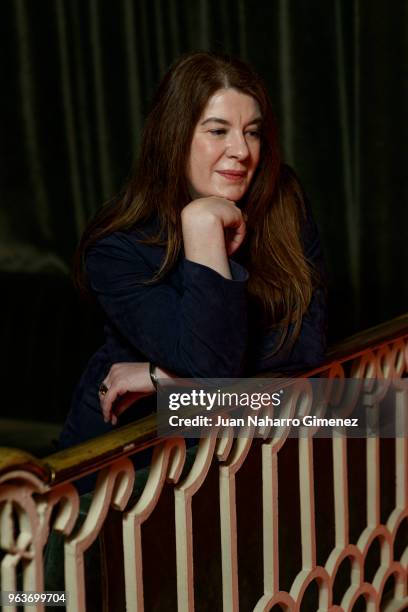 Valerie Tasso poses during a portrait session at Sala Equis on May 30, 2018 in Madrid, Spain.