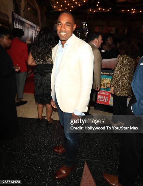 Jason George is seen on May 29, 2018 in Los Angeles, California.