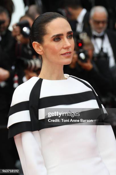 Jennifer Connelly attends the screening of "Solo: A Star Wars Story" during the 71st annual Cannes Film Festival at Palais des Festivals on May 15,...