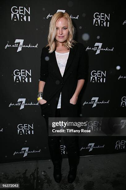 Actress Malin Akerman attends GenArt 7 Fresh Faces in Film at the Sky Lodge on January 22, 2010 in Park City, Utah.