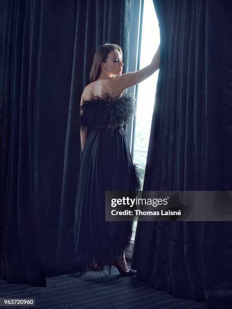 Actress Élodie Bouchez is photographed for Gala Croisette, on May, 2018 in Cannes, France. . .