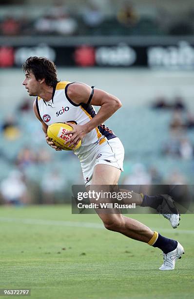 Andrew Embley during the West Coast Eagles Intra-Club Match on February 3, 2010 in Perth, Australia.