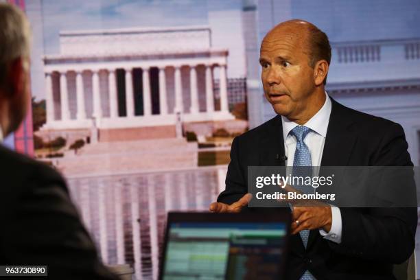 Representative John Delaney, a Democrat from Maryland, speaks during a Bloomberg Television interview in New York, U.S., on Wednesday, May 30, 2018....