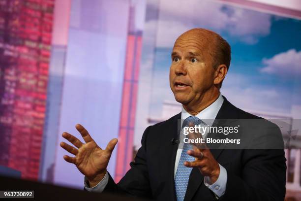 Representative John Delaney, a Democrat from Maryland, speaks during a Bloomberg Television interview in New York, U.S., on Wednesday, May 30, 2018....