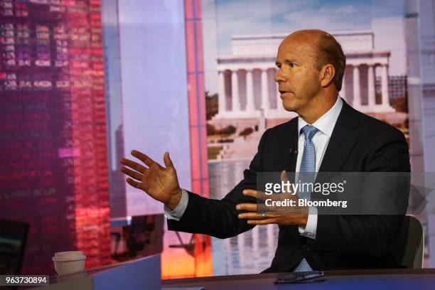 Representative John Delaney, a Democrat from Maryland, speaks during a Bloomberg Television interview in New York, U.S., on Wednesday, May 30, 2018....