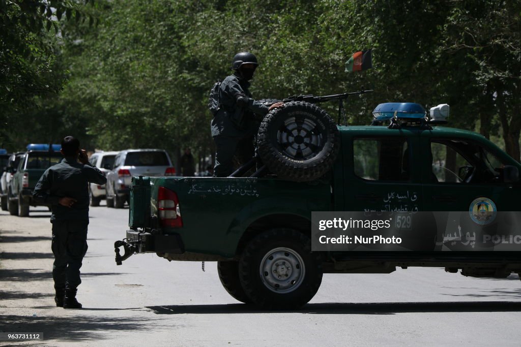 Attack In The Afghan Interior Ministry In Kabul