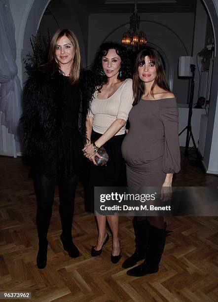 Trinny Woodall, Marie Helvin, Lisa B. And other celebrities attend the party to celebrate Elemis' 20th anniversary in association with...