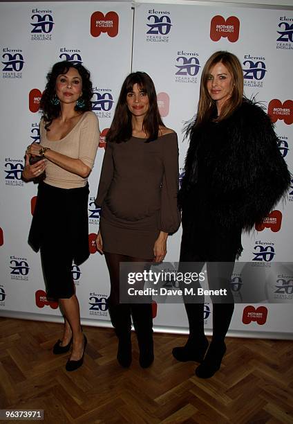 Marie Helvin, Lisa B, Trinny Woodall and other celebrities attend the party to celebrate Elemis' 20th anniversary in association with...