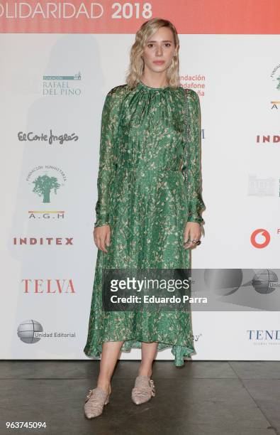 Lulu Figueroa attends the 'T de Solidaridad' awards at Rafael del Pino foundation on May 30, 2018 in Madrid, Spain.