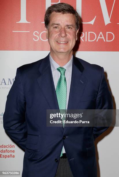 Cayetano Martinez de Irujo attends the 'T de Solidaridad' awards at Rafael del Pino foundation on May 30, 2018 in Madrid, Spain.