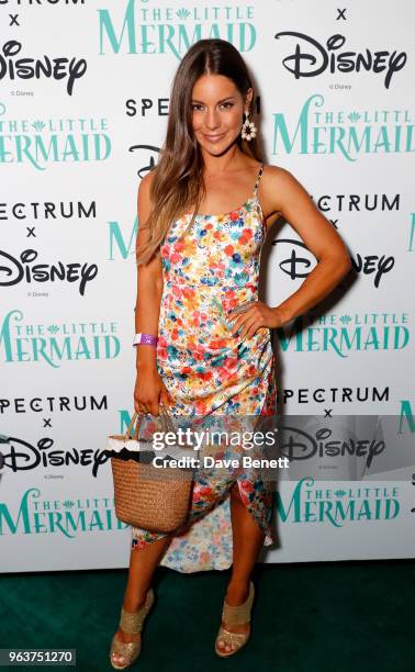 Louise Thompson attends the product launch for The Little Mermaid range by Spectrum Collections, the first launch from their collaboration with...