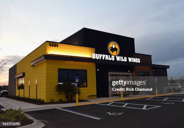 Buffalo Wild Wings exterior on February 1, 2018 in Jacksonville, Florida.