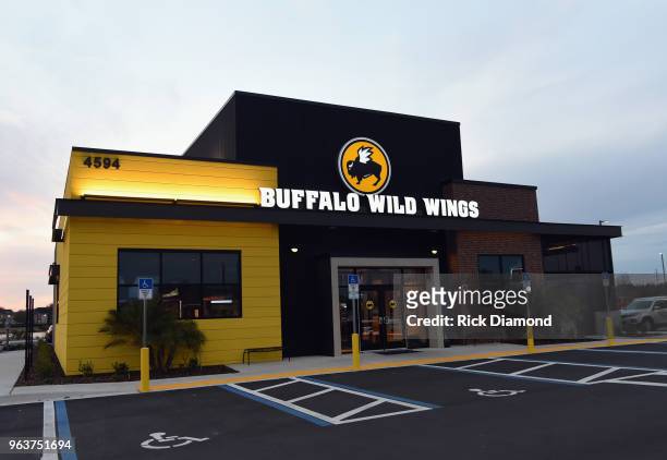 Buffalo Wild Wings exterior on February 1, 2018 in Jacksonville, Florida.
