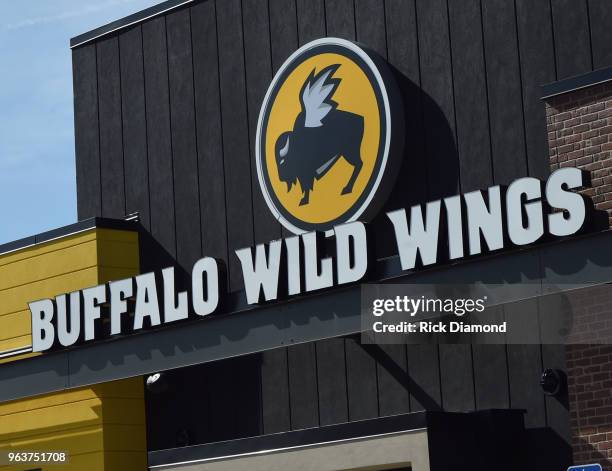 Buffalo Wild Wings exterior on February 1, 2018 in Jacksonville, Florida.