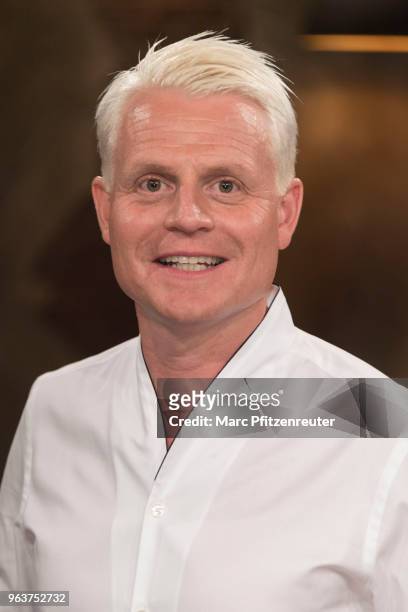 Humorist Guido Cantz attends the Koelner Treff TV Show at the WDR Studio on May 30, 2018 in Cologne, Germany.