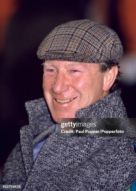 Republic of Ireland manager Jack Charlton, circa 1987.