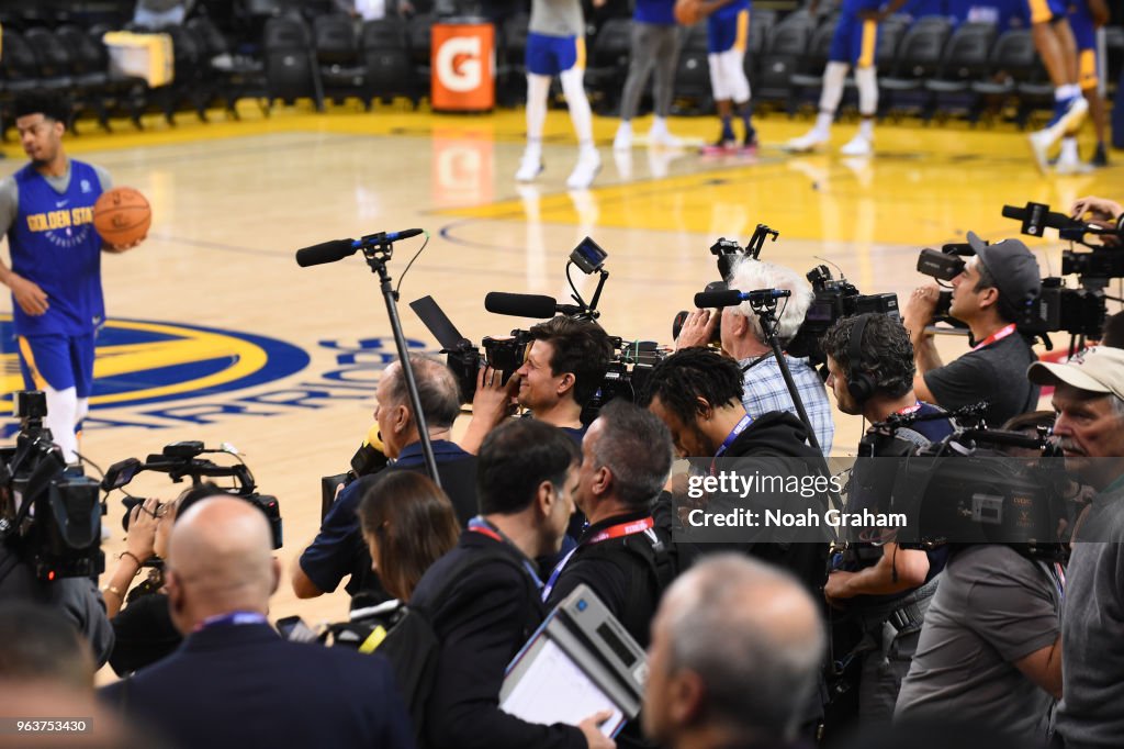 2018 NBA Finals - Practice and Media Availability