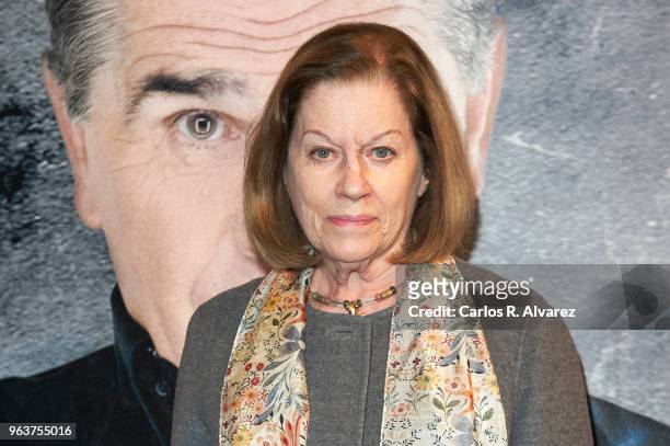 Natalia Figueroa attends 'Confidencial' premiere at the Figaro Theater on May 30, 2018 in Madrid, Spain.